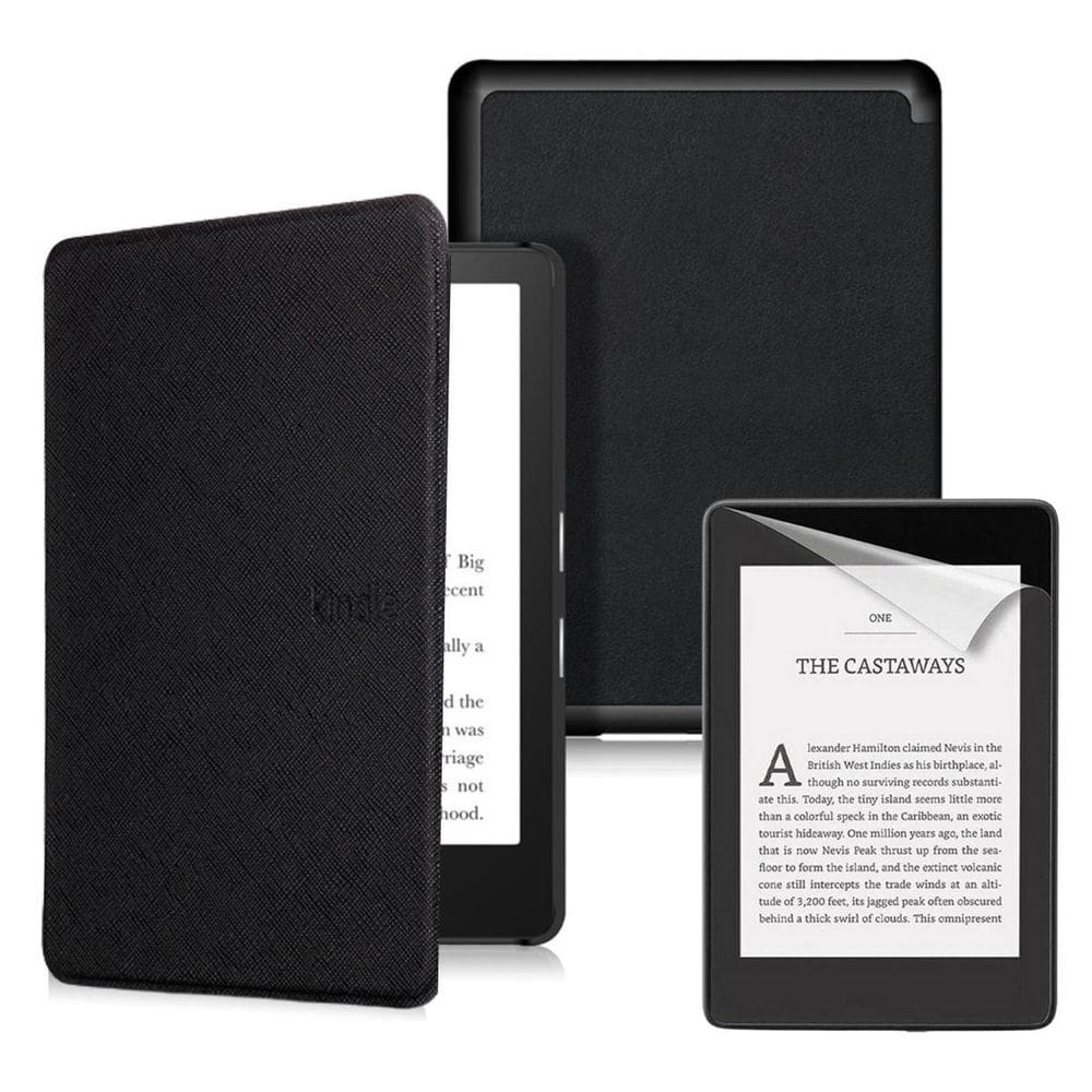 Capinha Premium Para Kindle Paperwhite 12 Sa569P + Película