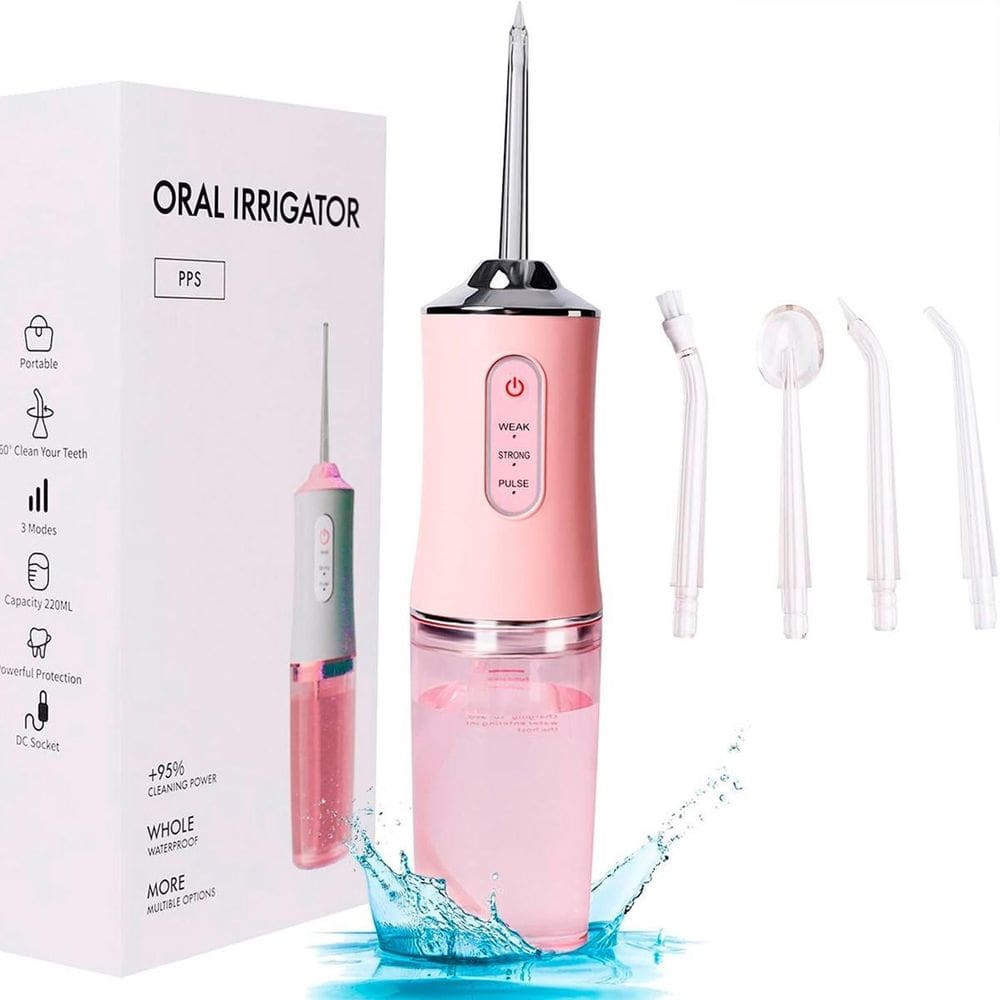 Aparelho Bucal Elétrico Portátil Bivolt Limpeza Completa