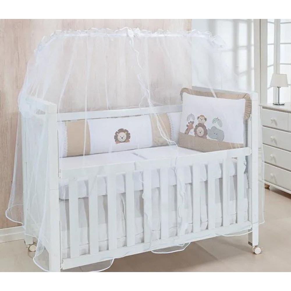 Mosquiteiro Berço Tela Mosquiteira Cortinado Rede Véu Bebê