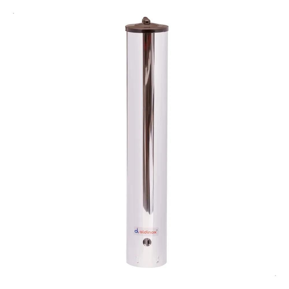 Porta Copo Descartavel Suporte Inox Dispenser Agua 200Ml