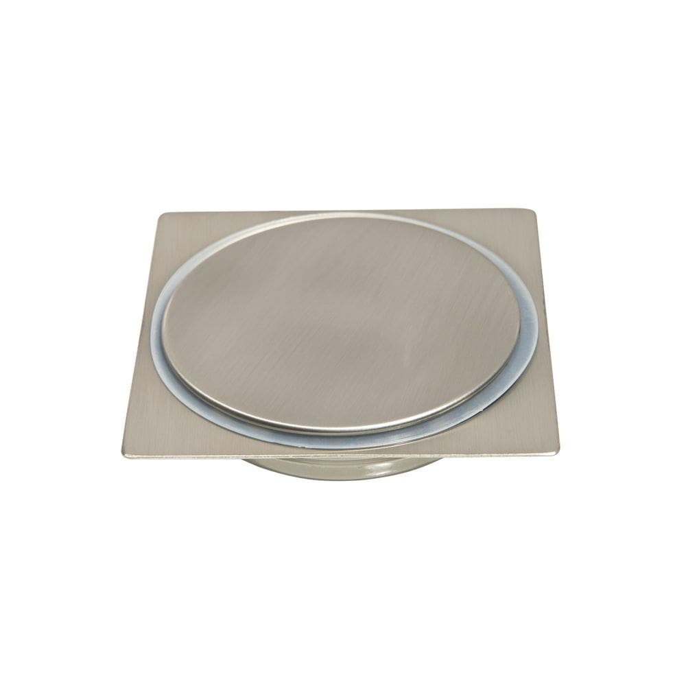 Ralo Click Inteligente De Banheiro 10X10Cm Escovado