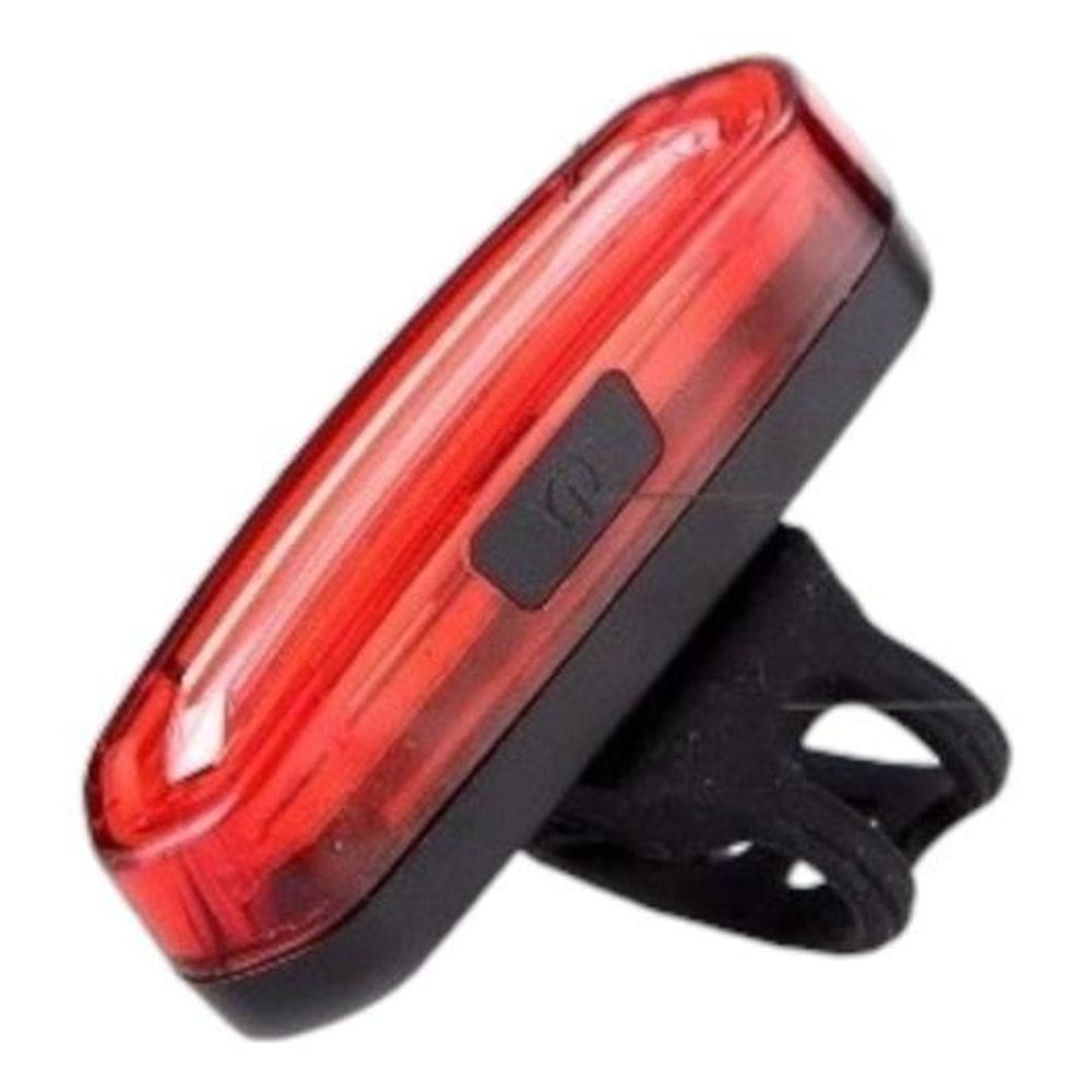 Lanterna Led Traseira Bicicleta Vermelha Usb Recarregavel