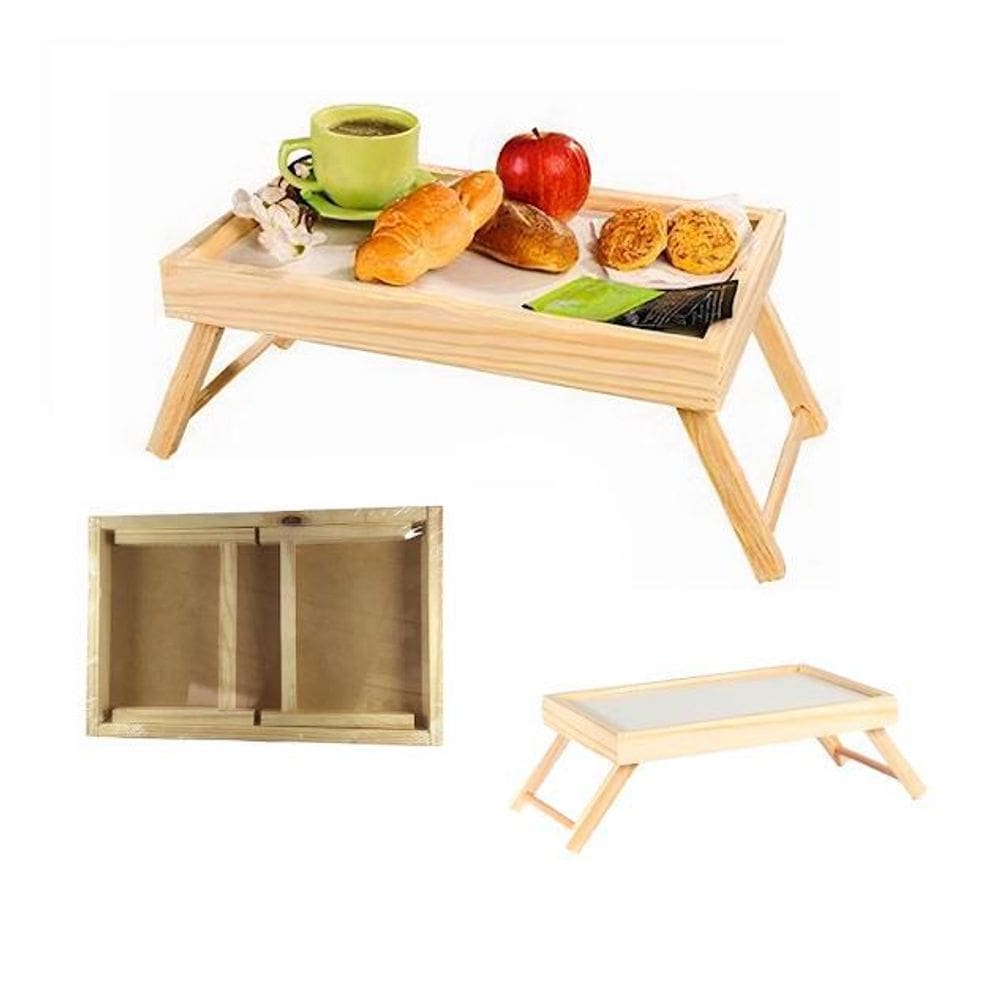 Bandeja Café Da Manhã Na Cama Com Pé Lanche Refeição Mesa