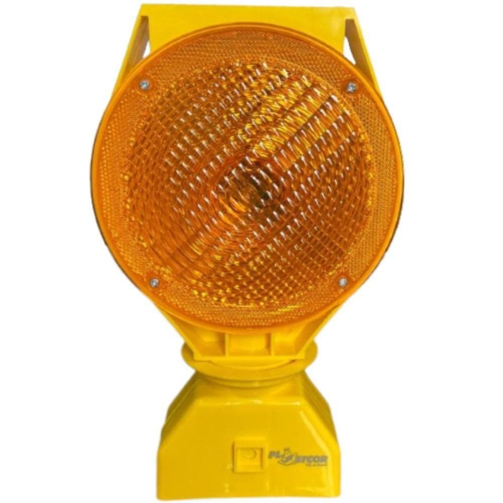 Sinalizador Luminoso A Bat Com Painel Solar Pl 6001 Plastcor