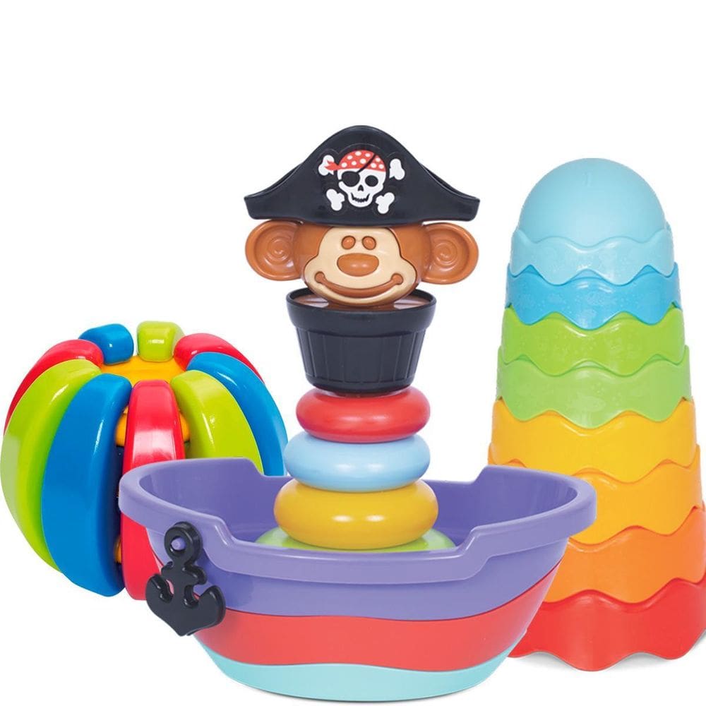 Kit De Brinquedos Bebês Acima De 6 Meses Menino E Menina