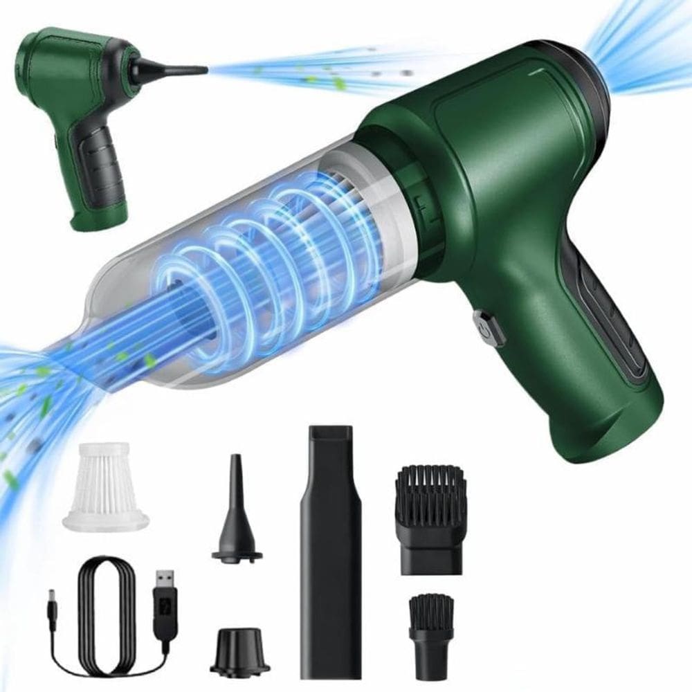 Mini Aspirador E Soprador Sem Fio Portátil 3 Em 1