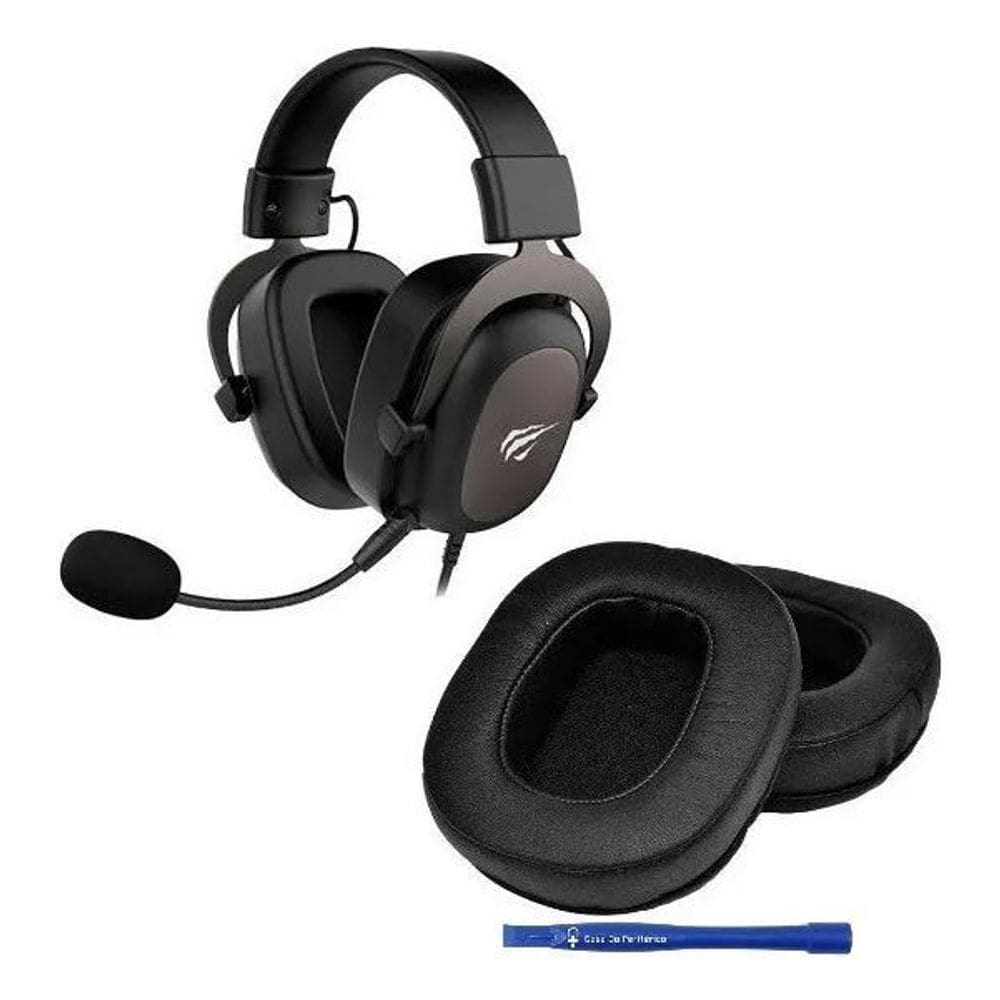 Almofada Compatível Headset Zeus H510 Havit H2002D Fallen