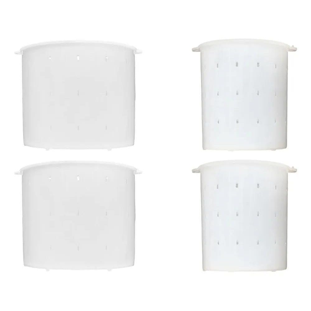 Formas Para Queijo Caseiro - 2 Minas 500G + 2 Minas 1Kg