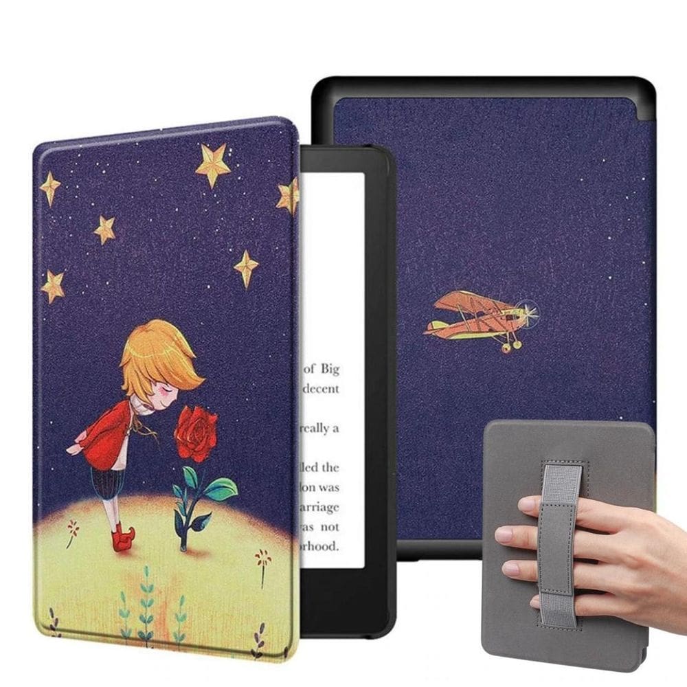 Capa Estampada Elástico Para Kindle Paperwhite 12 7.0 Sa568B