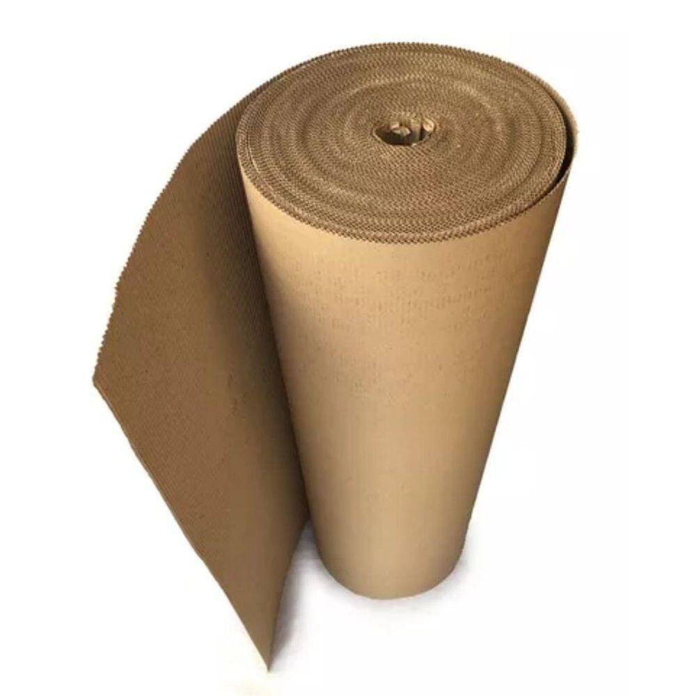 Rolo Papel Papelão Ondulado Obra Mudança Forração 1Mt X 40Mt