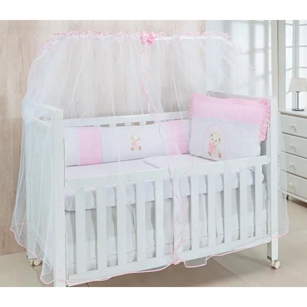Mosquiteiro Berço Tela Mosquiteira Cortinado Rede Véu Bebê C