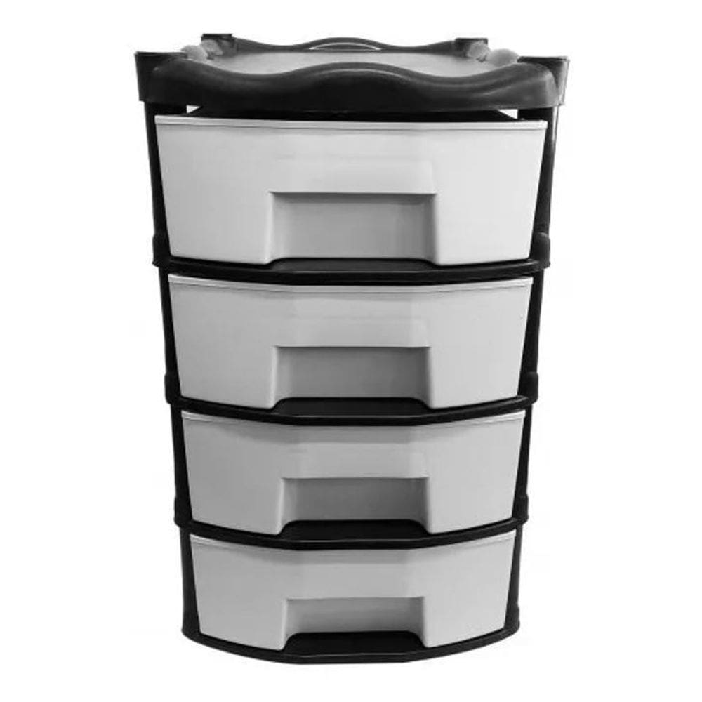 Gaveteiro Plastico 4 Gavetas Organizador A38