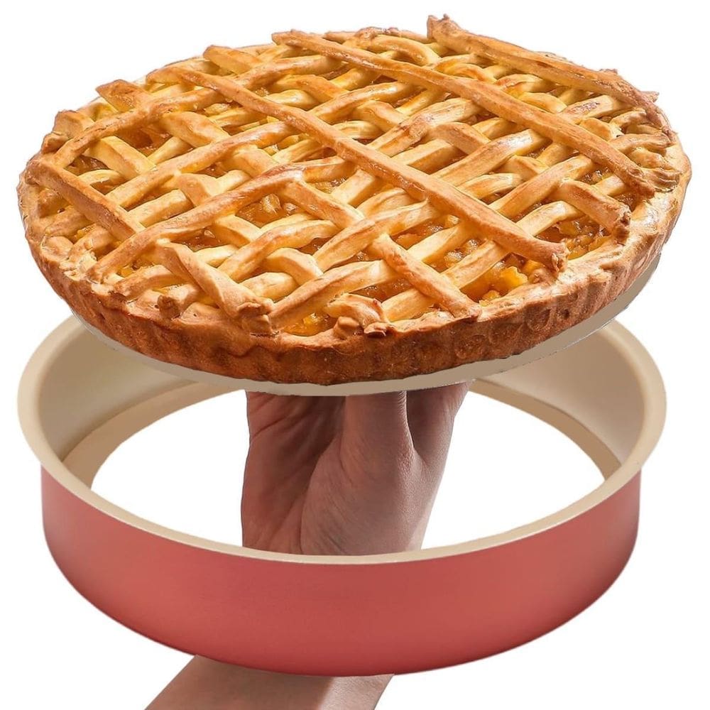 Assadeira Forma Redonda Com Fundo Removível Antiaderente