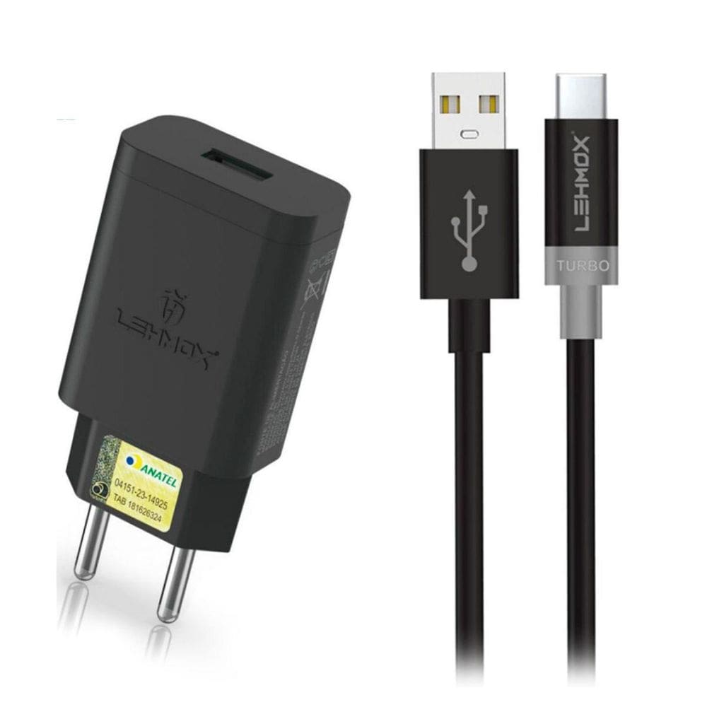 Carregador Turbo 30W Para Moto G15 G25 G35 G55 G85