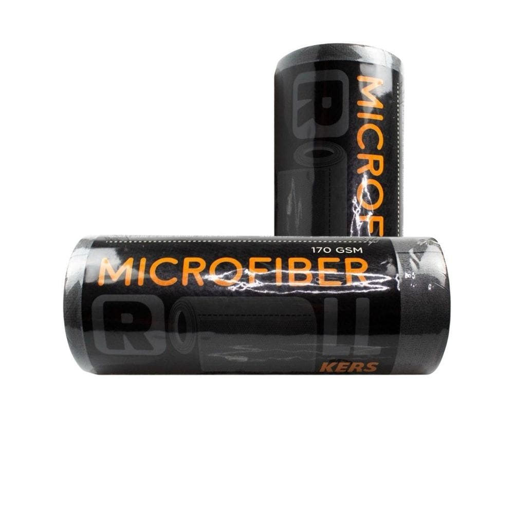 Rolo De Toalha De Microfibra Cinza 30X30 170Gsm  50Un  Kers