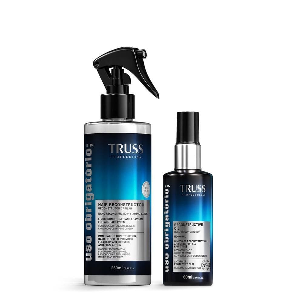 Truss Uso Obrigatório Kit Reconstrutor E Óleo