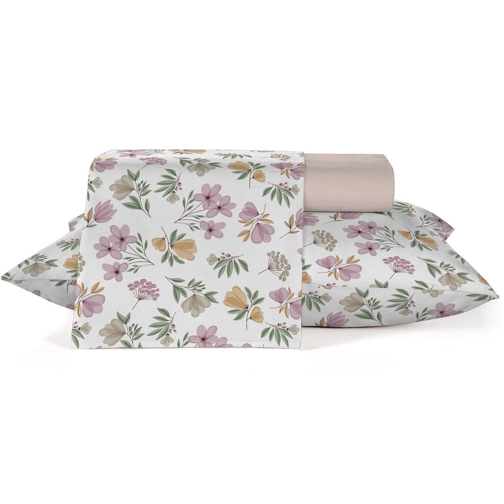 Jogo De Cama Casal Teka Crystal Primaveril 4 Peças