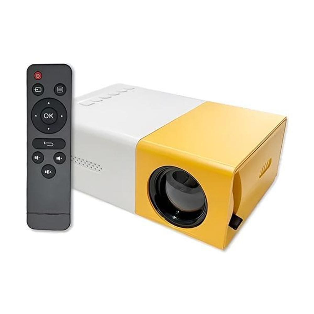 Mini Projetor Led 1080P Alta Definição Portátil Avi Hdmi