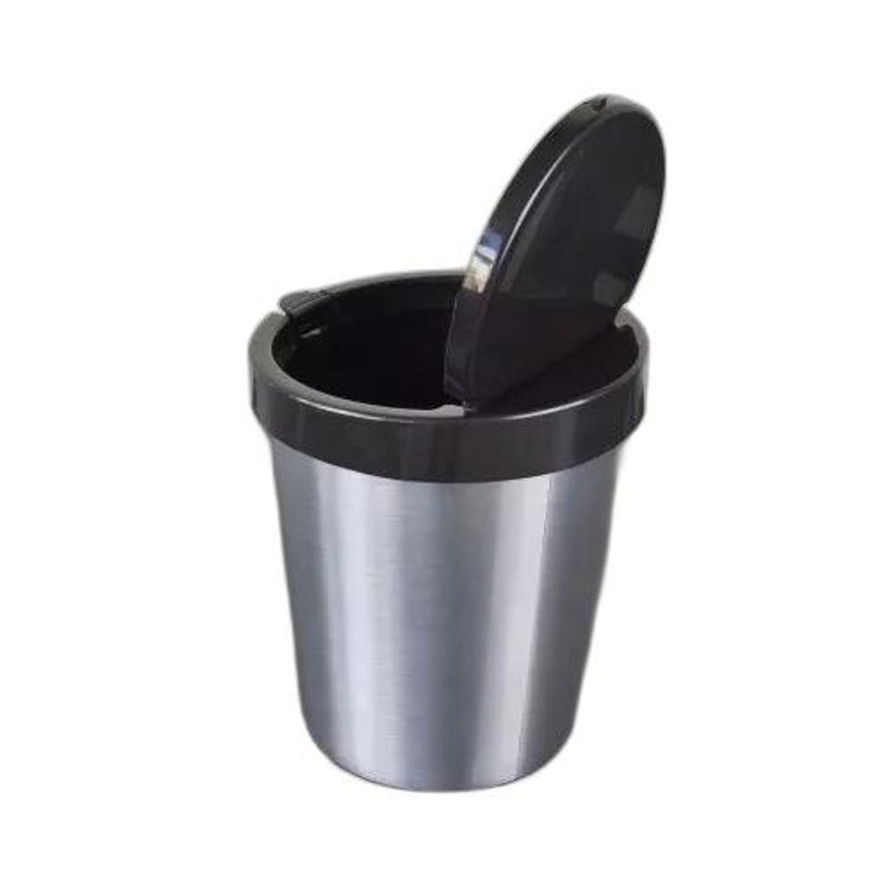 Lixeira De 10 Litros Inox Automática Tampa Click Label