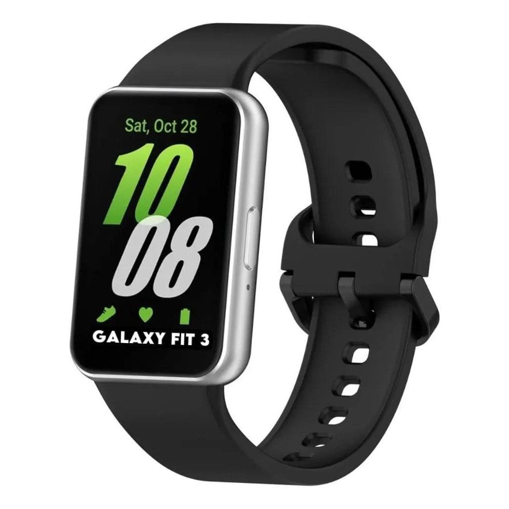 Pulseira De Silicone Para Samsung Galaxy Fit 3 Sm-R390