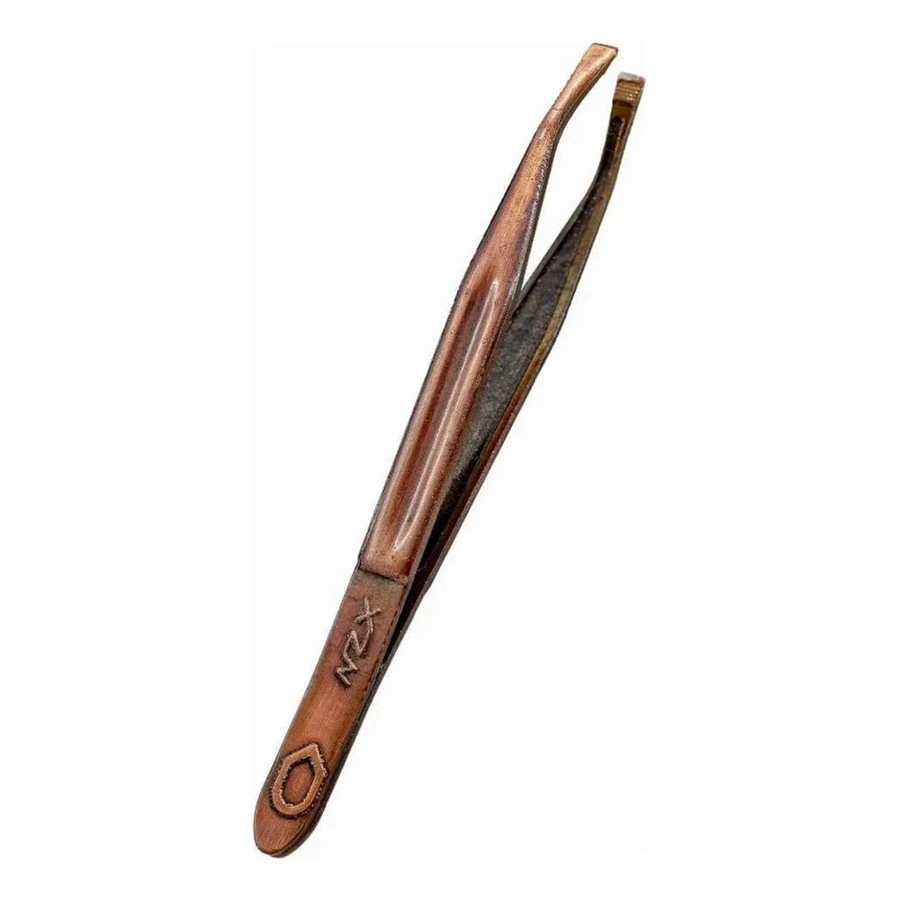 Pinça De Sobrancelha Nzx Profissional Cobre