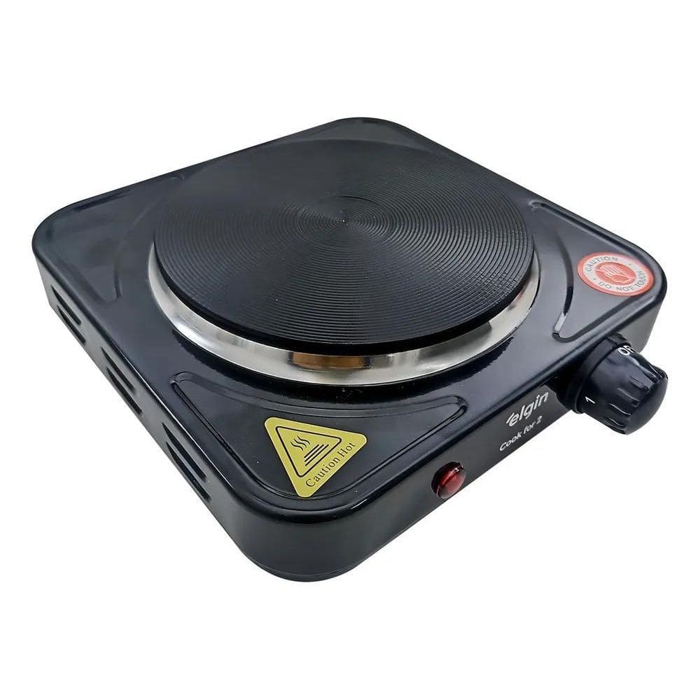 Fogão Elétrico 1 Bocas 1000W Elgin Cor Preto