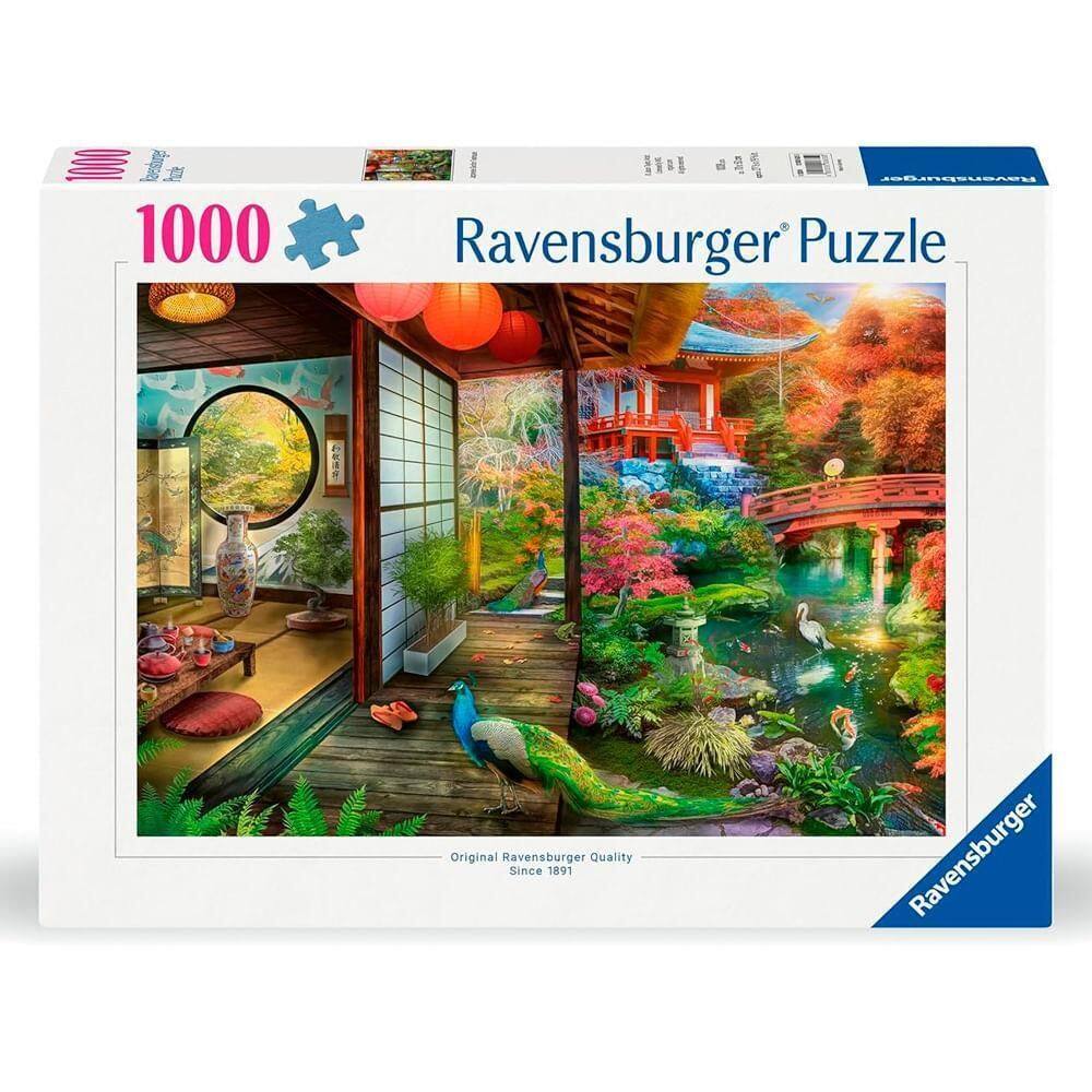 Puzzle 1000 Peças Jardim Oriental - Importado - Ravensburger