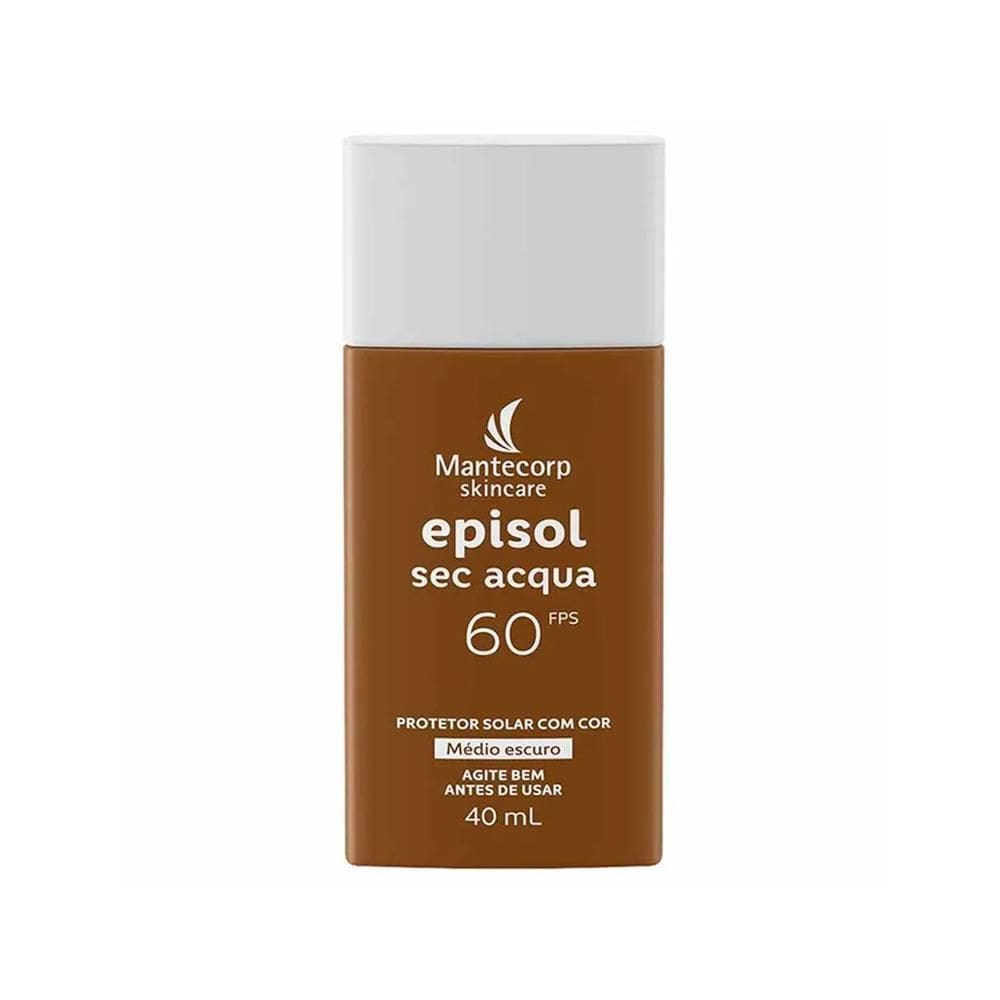 Mantecorp Episol Sec Acqua Prot Solar Fps60 Medio Escuro40Ml