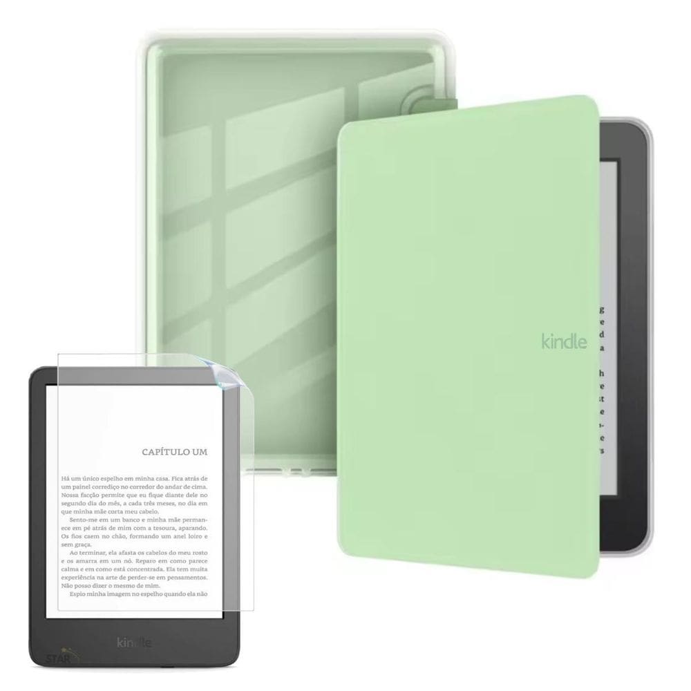 Capa Acrílico Para Kindle Paperwhite 12 - Sa569P + Película