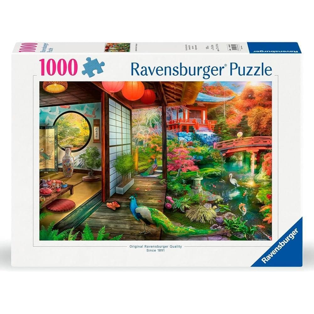 Puzzle 1000 Peças Jardim Oriental - Importado - Ravensburger