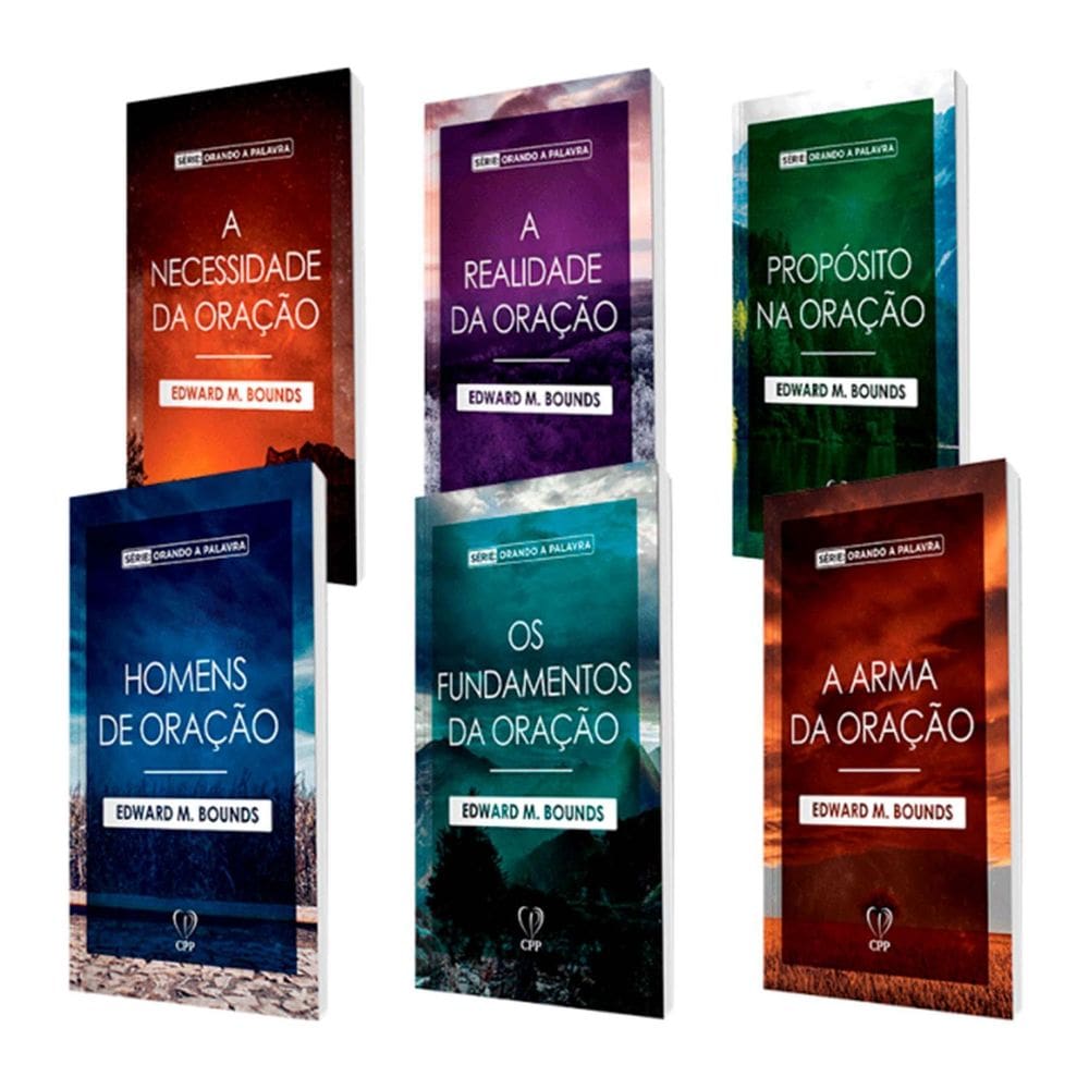 Box Livros Série Bounds Orando A Palavra Capa Brochura