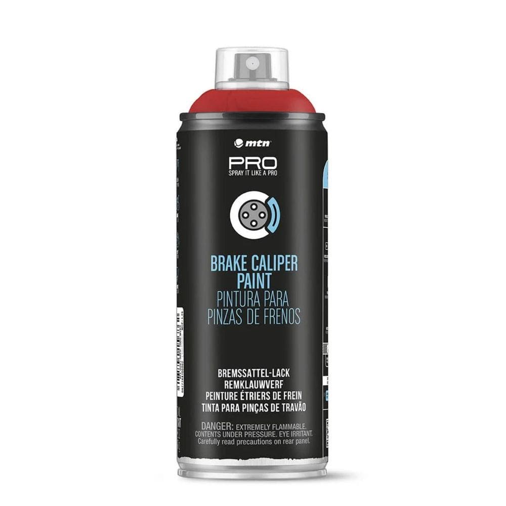 Tinta Spray Para Pinça De Freio Vermelho 400Ml Pro Mtn