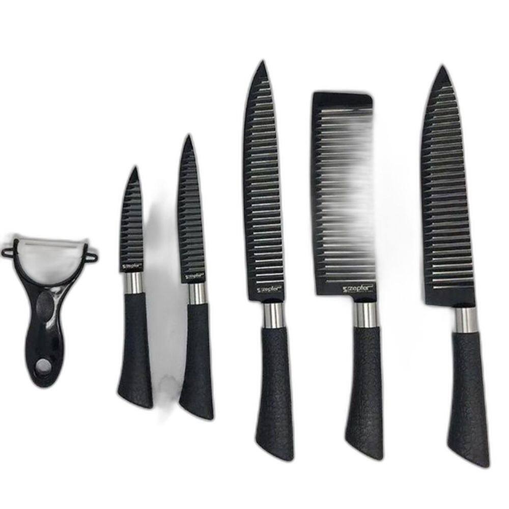 Kit 6 Facas Aço Churrasco
