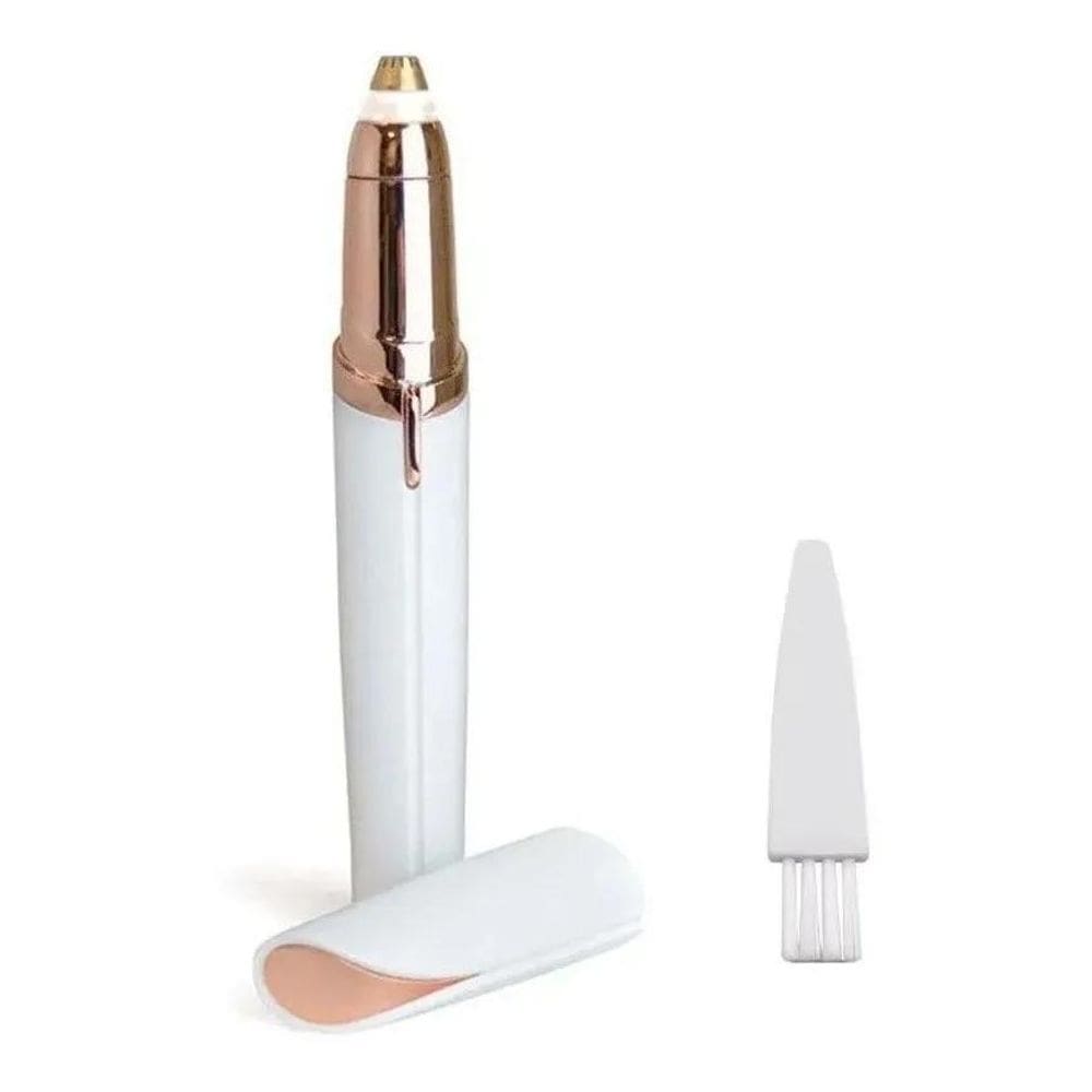 Caneta Para Remoção De Pelos Sobrancelha Indolor Cor Branco