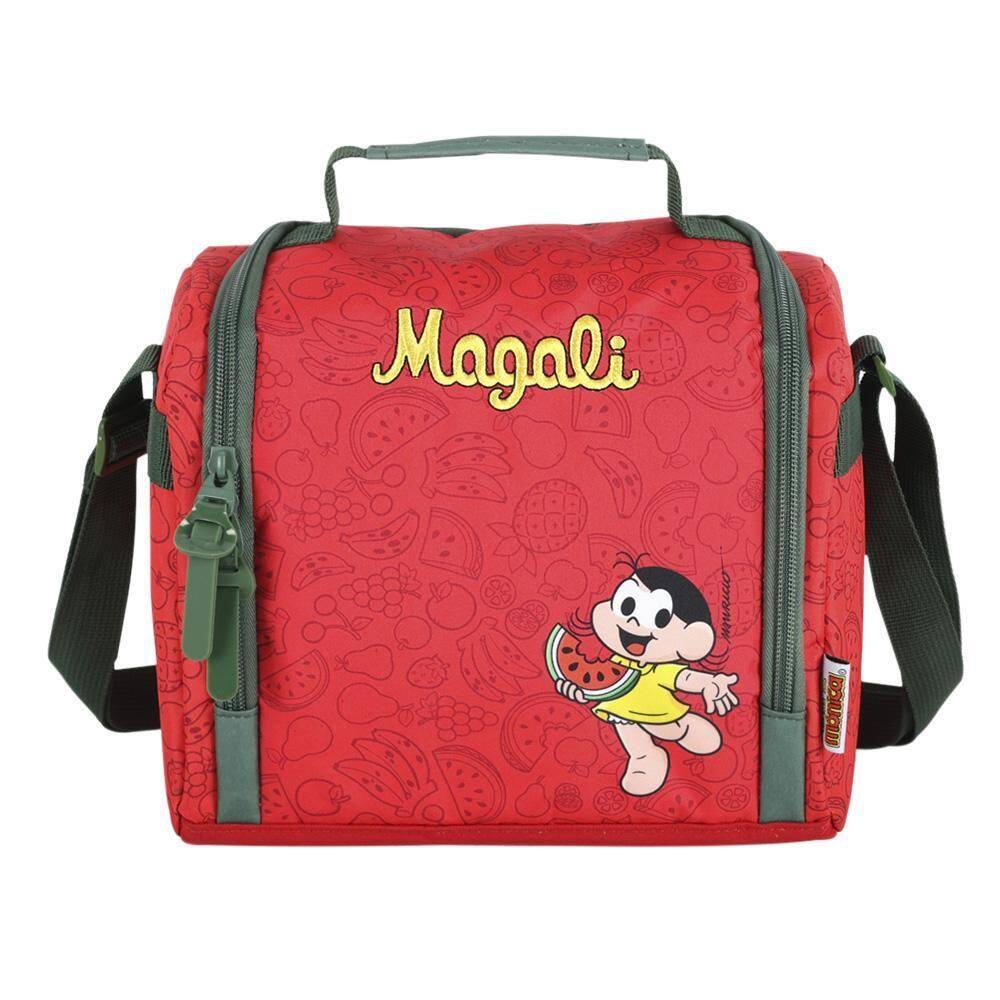 Lancheira Térmica Grande Escolar Turma Da Mônica Magali