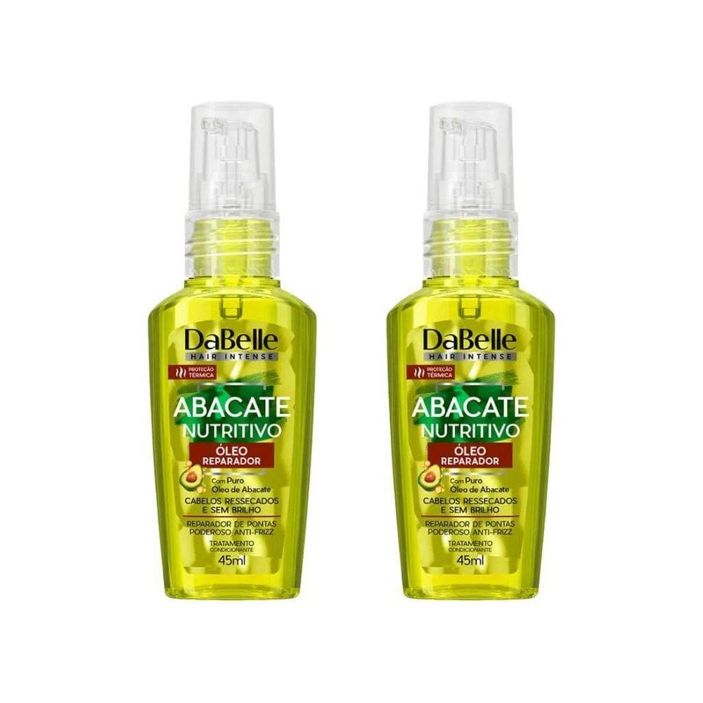 Oleo Capilar Dabelle 45Ml Magico Abacate Nutritivo - 2Un