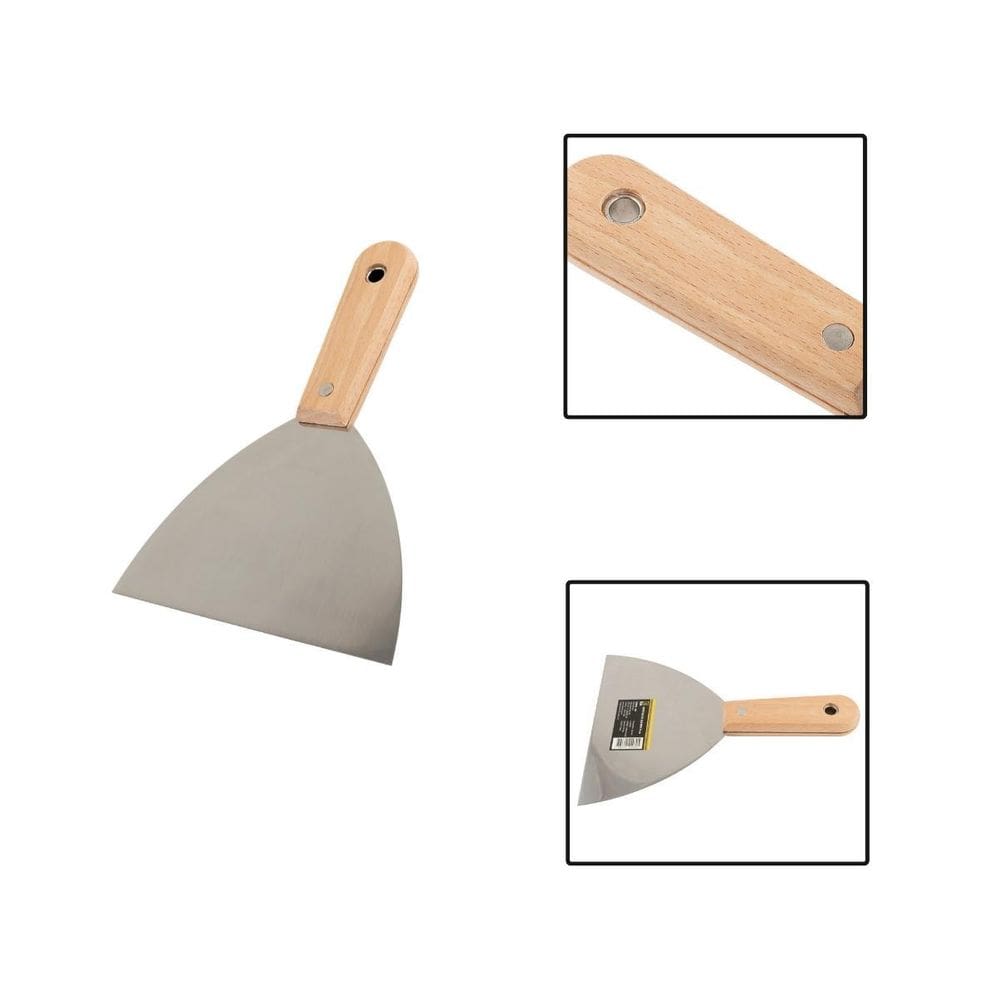 Espátula De Aço Inox Multiuso 15 Cm