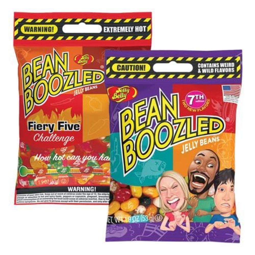 Kit 2 Jelly Belly Com Bean Boozled E Fiery Five Desafie-Se