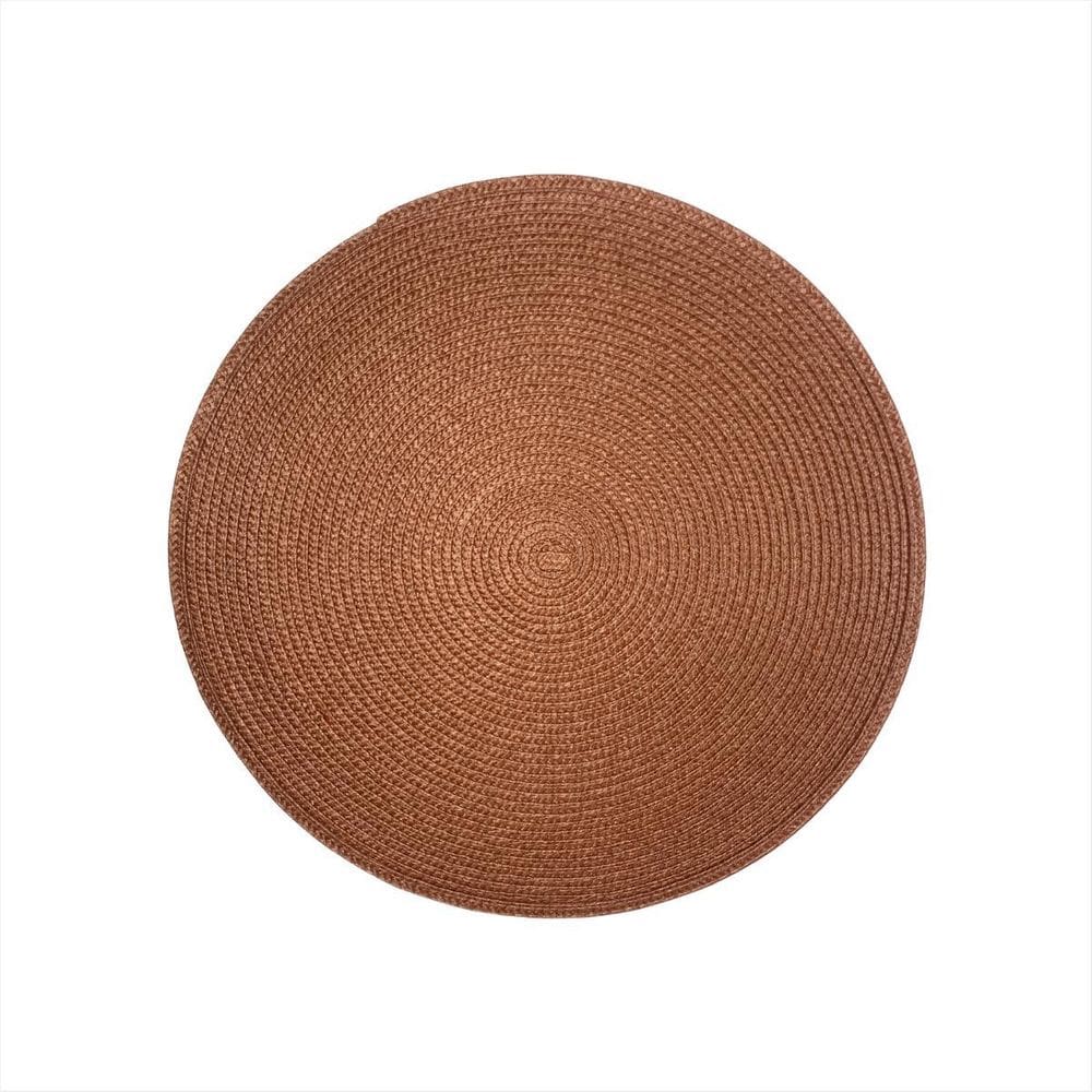 Conjunto Jogo Americano 6 Descanso De Pratos Redondo Souspla