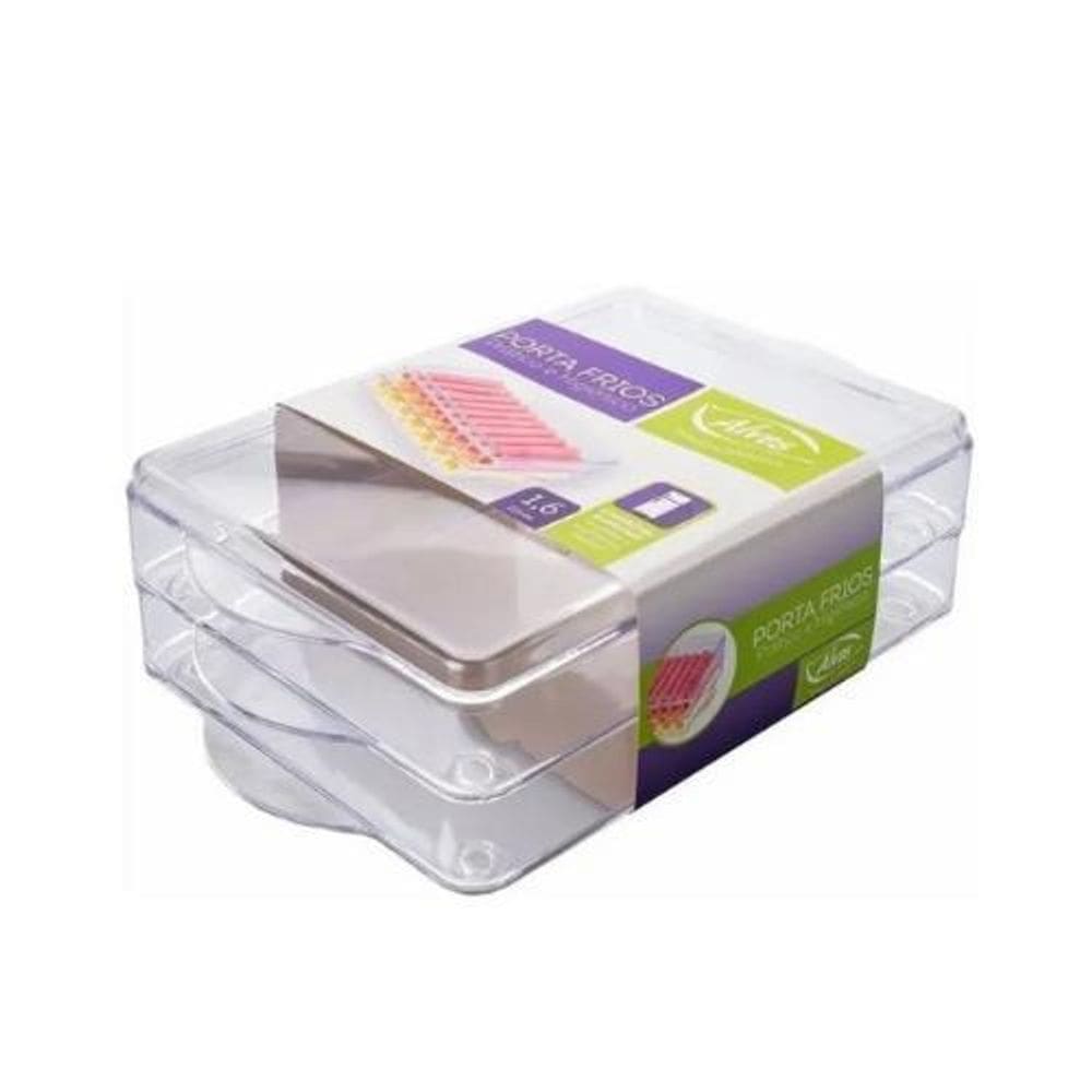 Porta Frios 2 Andares De Acrílico Transparente 1,6L