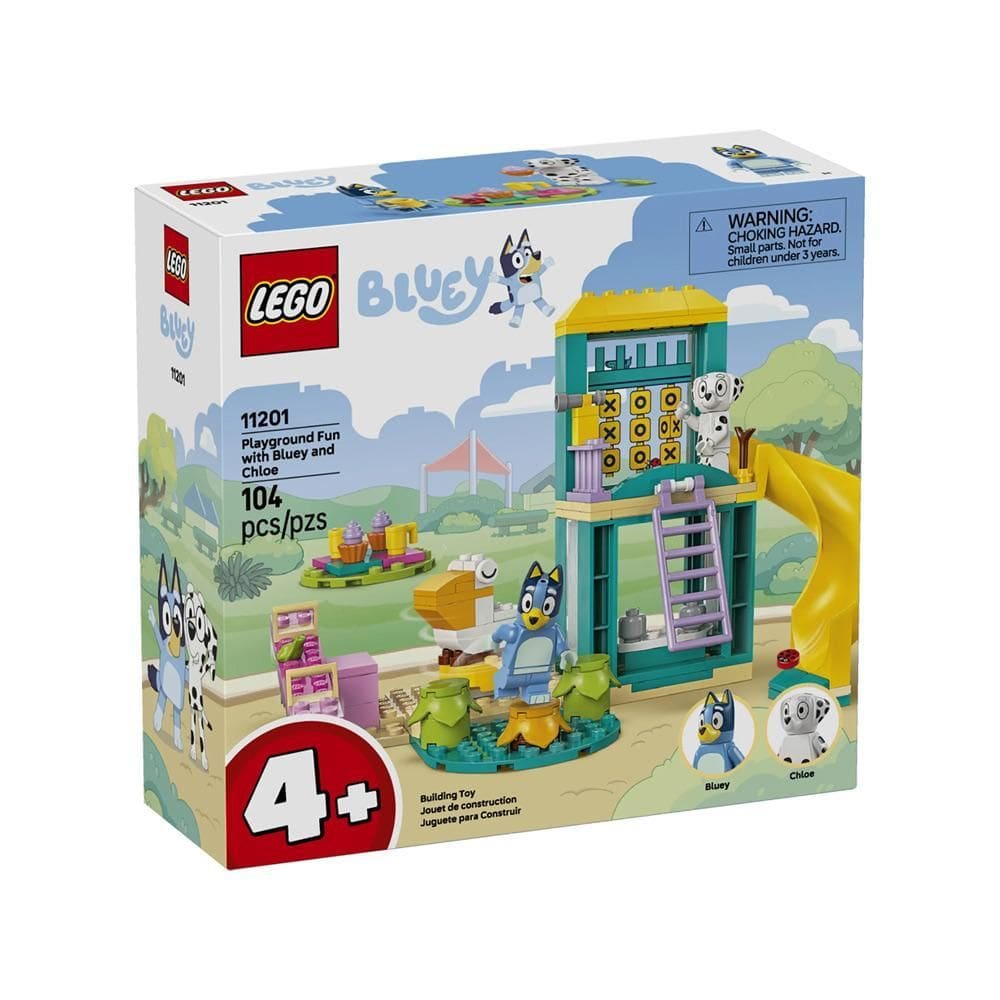Lego Bluey Diversão No Parquinho Bluey E Chloe 11201 104