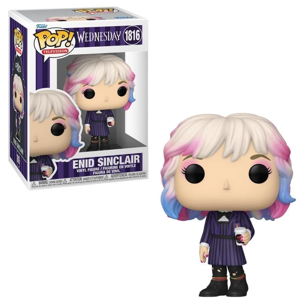 Boneco Funko Pop Netflix Wandinha - Enid