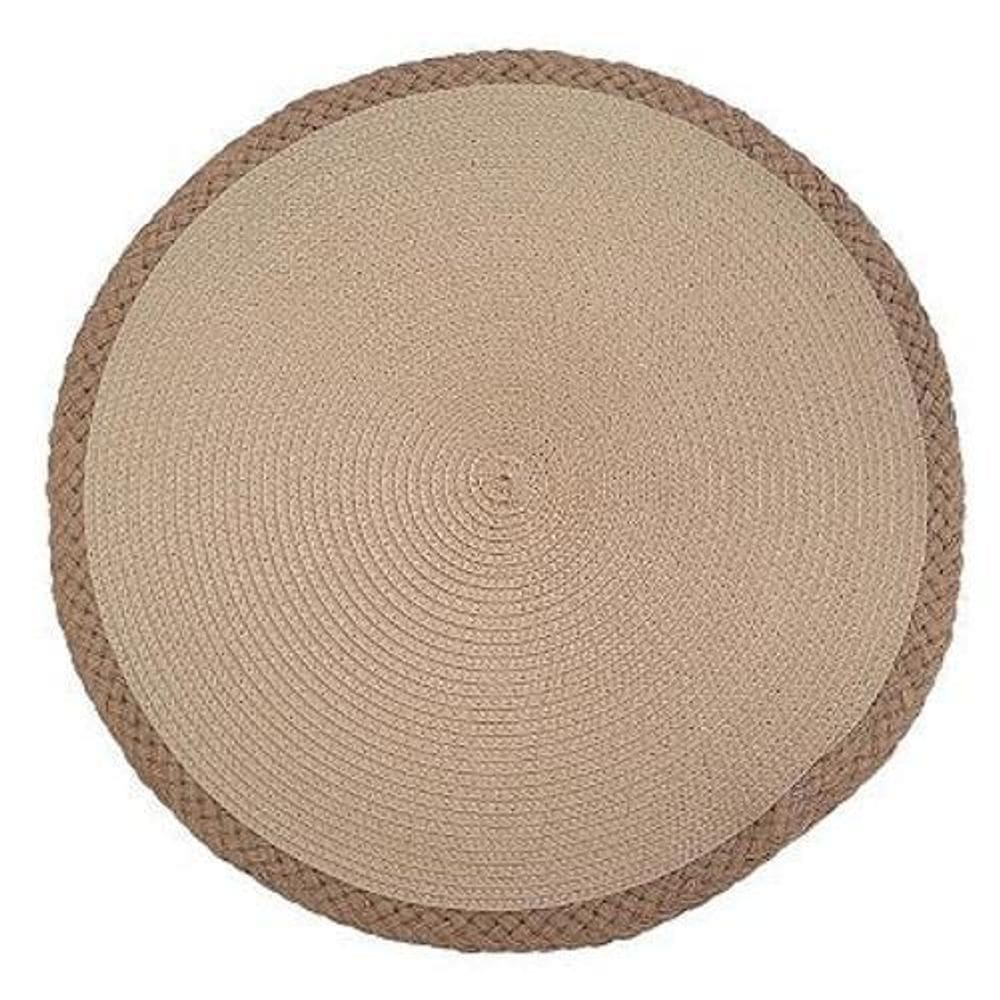 Kit 4 Sousplats Yoi String Bege 38Cmx38Cm