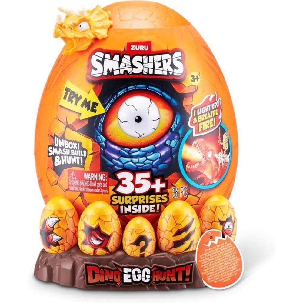 Smashers Dino Egg Hunt Zuru + 35 Surprise Fun F0213-3