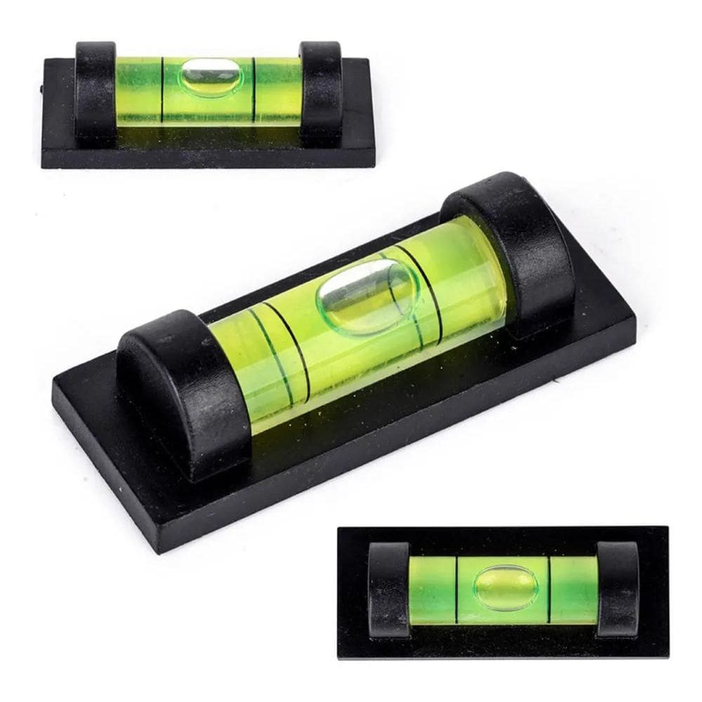 Nivel De Bolha Retangular Pequeno 40X17Mm Base Magnética