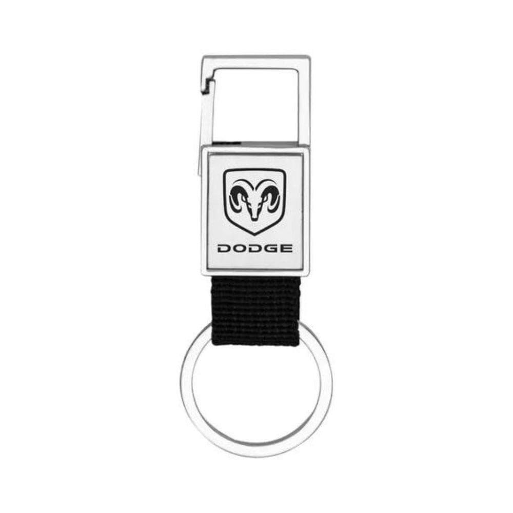 Chaveiro Para Dodge Ram Mosquetão Metal Fosco - N