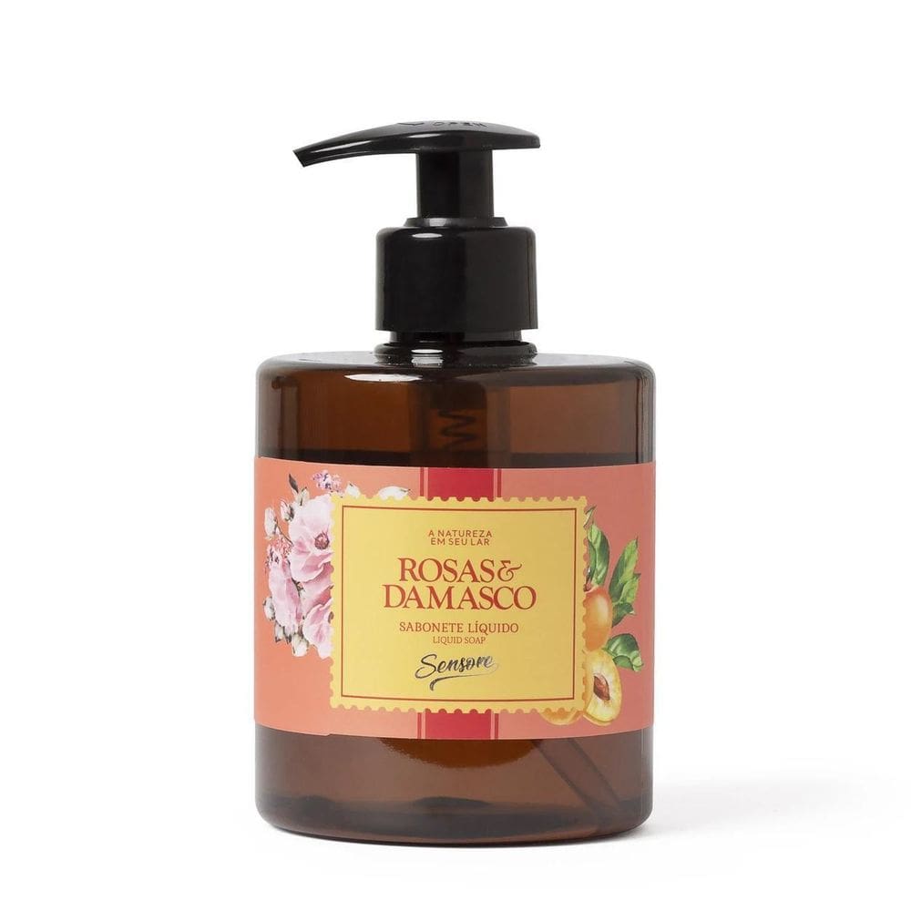 Sabonete Líquido Rosas E Damasco 370Ml