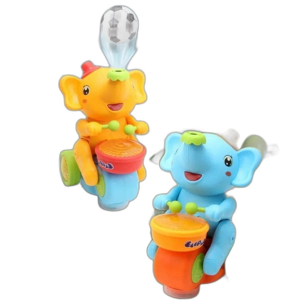 Elefante Musical Interativo Menina Que Emite Luz E Sons