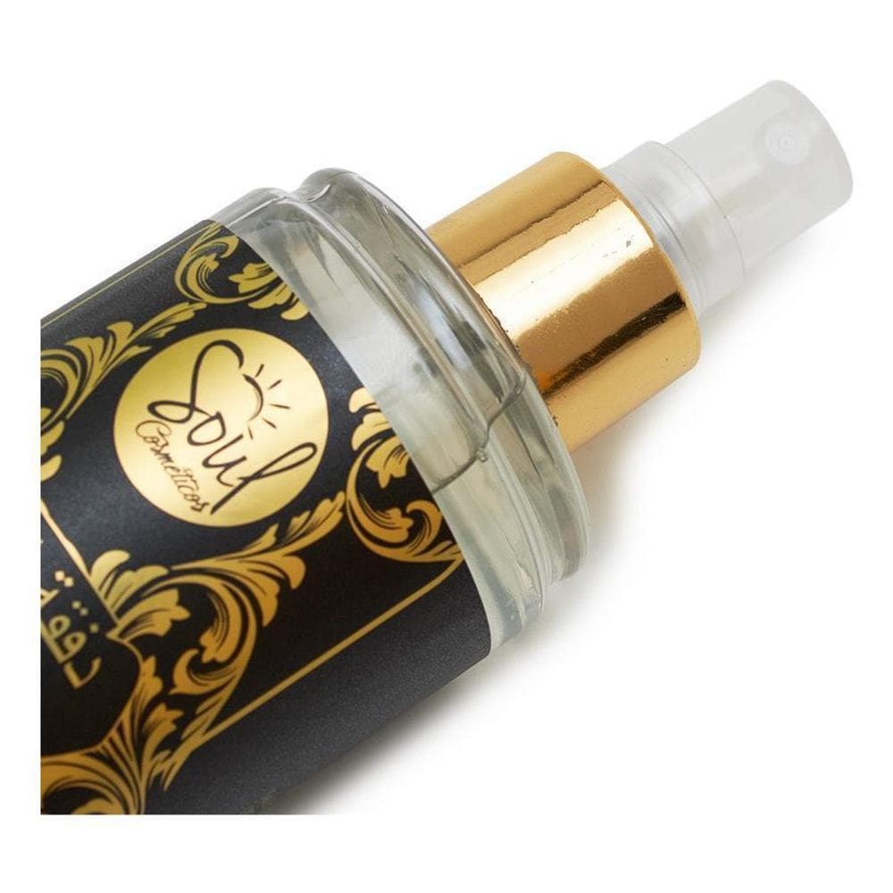 Deo Colonia Body Splash 200Ml Árabe Masculino Zafran Black