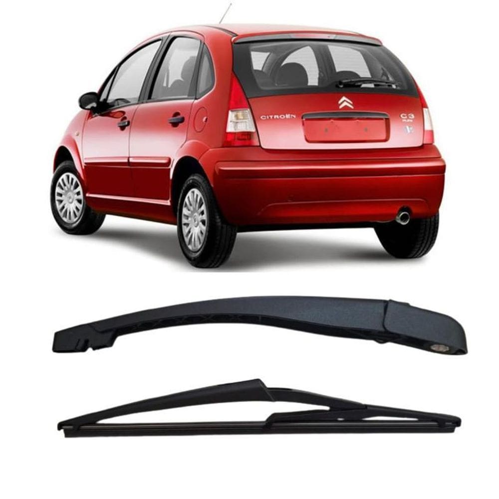 Palheta Traseira Com Braço Citroen C3 2004 Até 2012